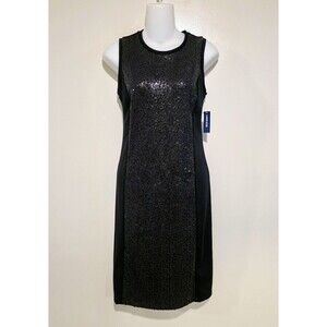 Old Navy Women's Black Sequin Dress Size Small P Occasion NWT